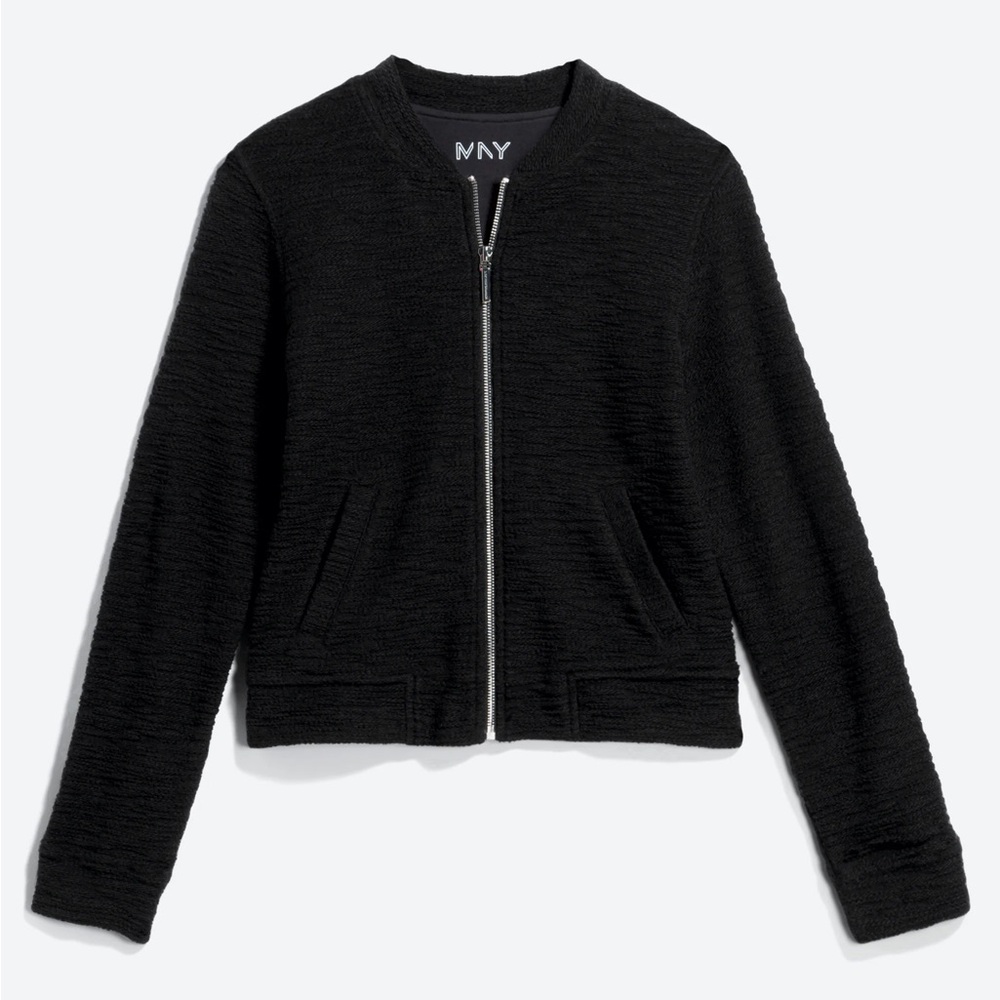 Andrew Marc Performance Carson Boucle Bomber Jack… - image 1